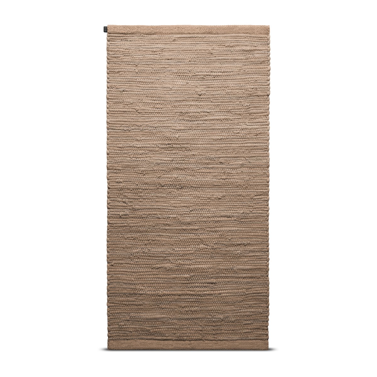 Rug Solid Cotton matto 140 x 200 cm Nougat | Skandinaavinen Sisustus | Puuvillamatot | Ruskea