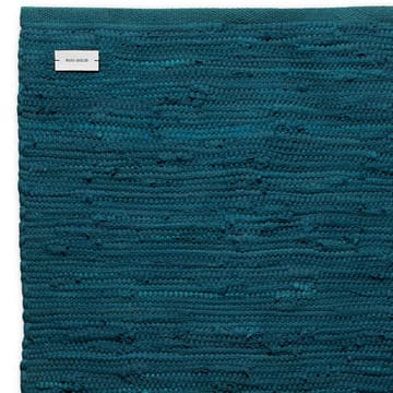 Cotton matto 140 x 200 cm - Petroleum (petrolinsininen) - Rug Solid