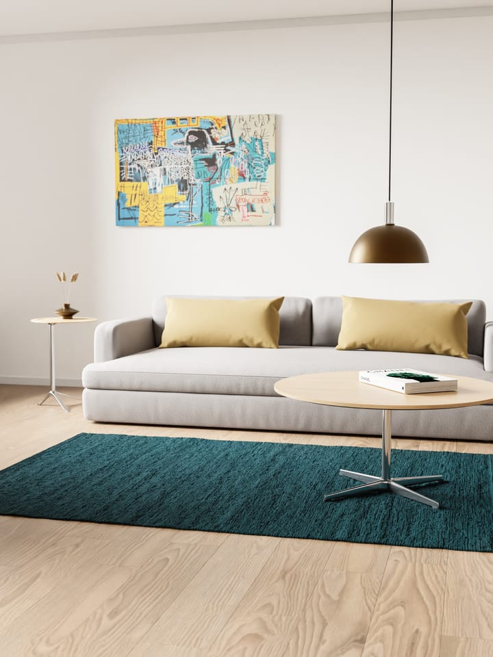 Cotton matto 140 x 200 cm, Petroleum (petrolinsininen) Rug Solid
