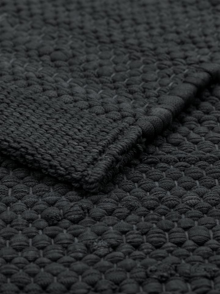 Cotton matto 170 x 240 cm - Charcoal - Rug Solid