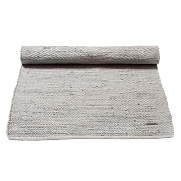 Cotton matto 170 x 240 cm - light grey (vaaleanharmaa) - Rug Solid