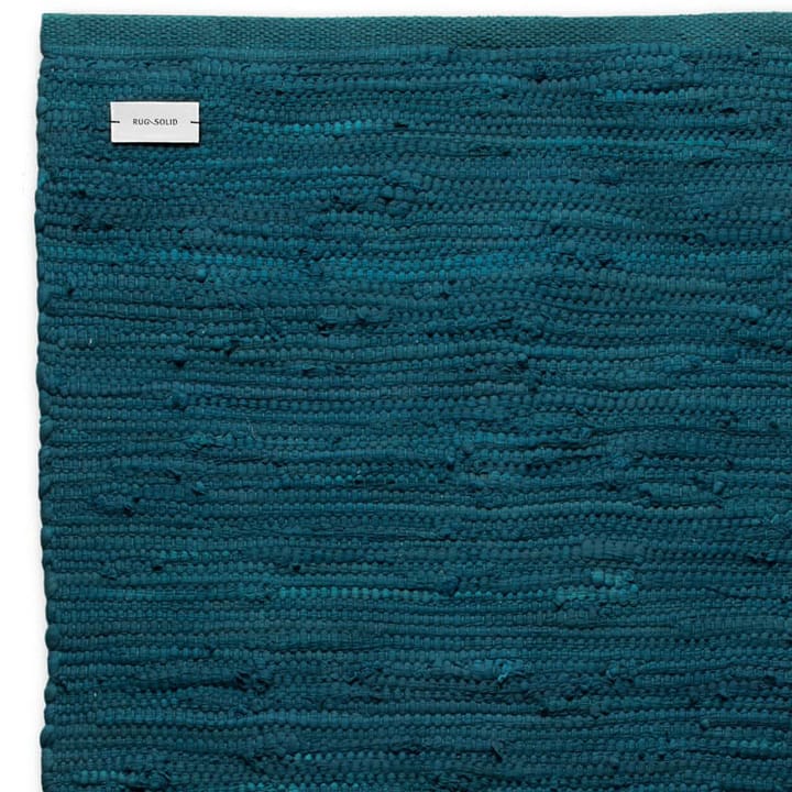 Cotton matto 170 x 240 cm, petroleum (petrolinsininen) Rug Solid
