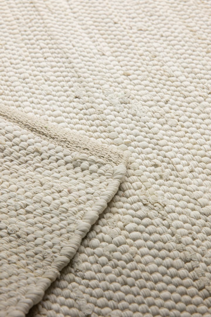 Cotton matto 60 x 90 cm - desert white (valkoinen) - Rug Solid