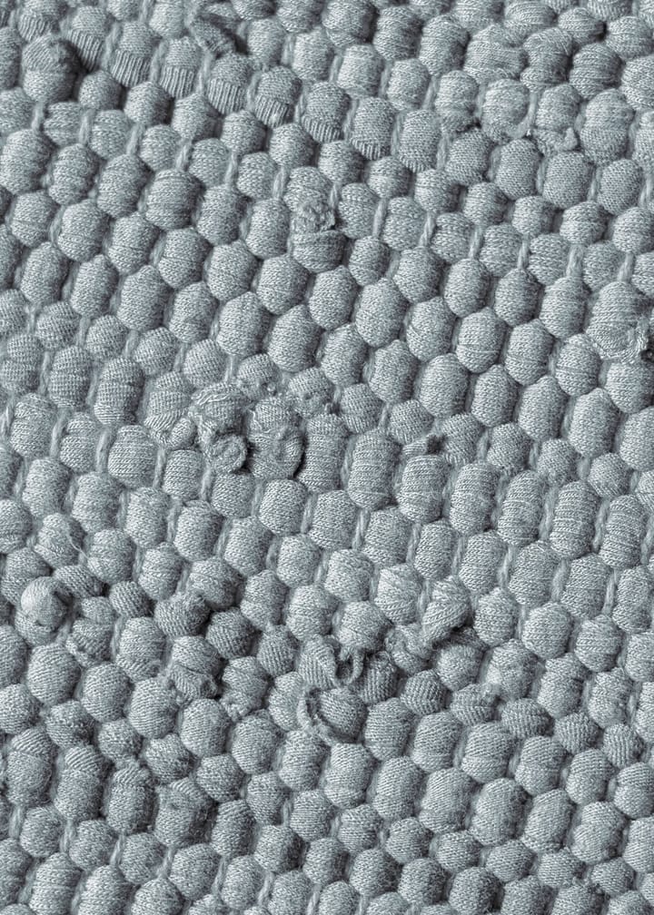 Cotton matto 60 x 90 cm - light grey (vaaleanharmaa) - Rug Solid