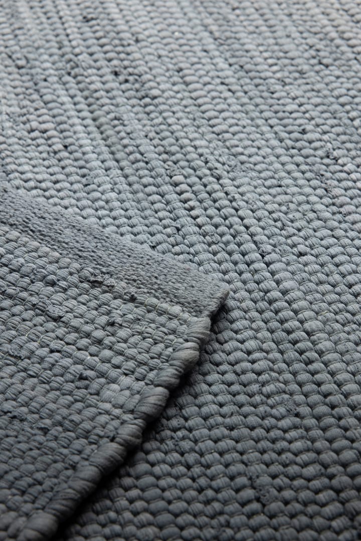 Cotton matto 60 x 90 cm - Steel grey (harmaa) - Rug Solid