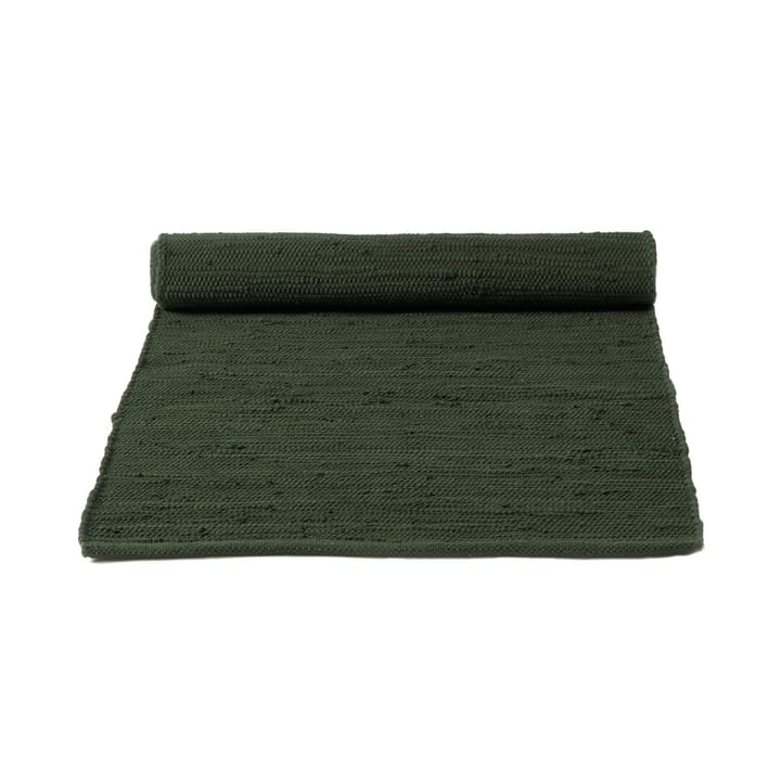 Cotton matto 65 x 135 cm - guilty green (vihreä) - Rug Solid