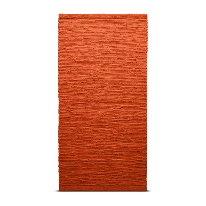 Cotton matto 65 x 135 cm - Solar orange (oranssi) - Rug Solid