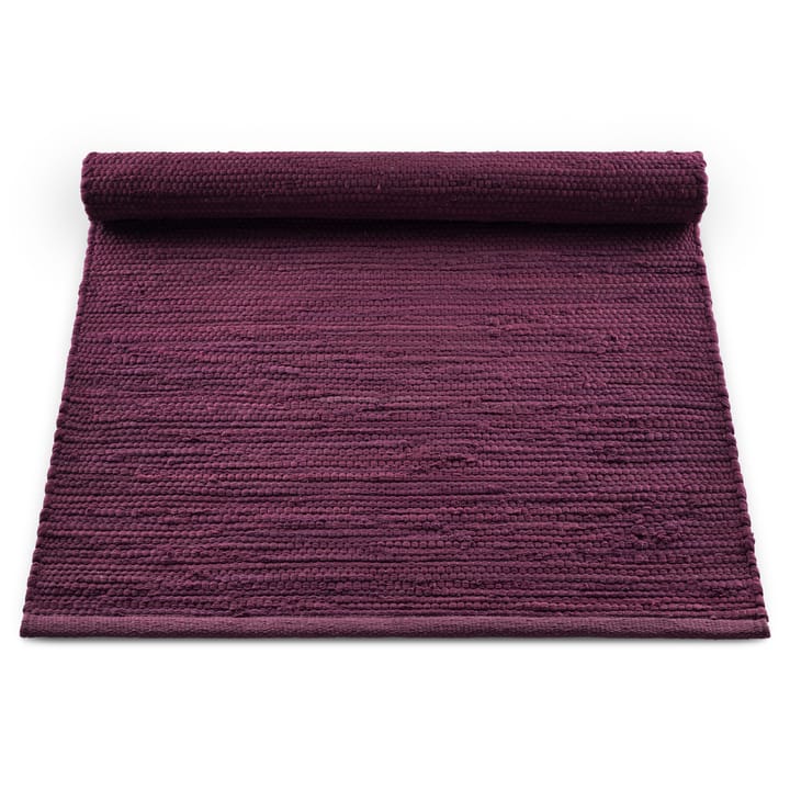 Cotton matto 75 x 200 cm - Bold Raspberry (tumma roosa) - Rug Solid
