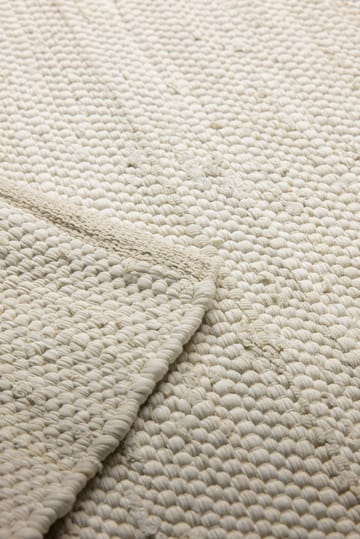 Cotton matto 75 x 200 cm - desert white (valkoinen) - Rug Solid