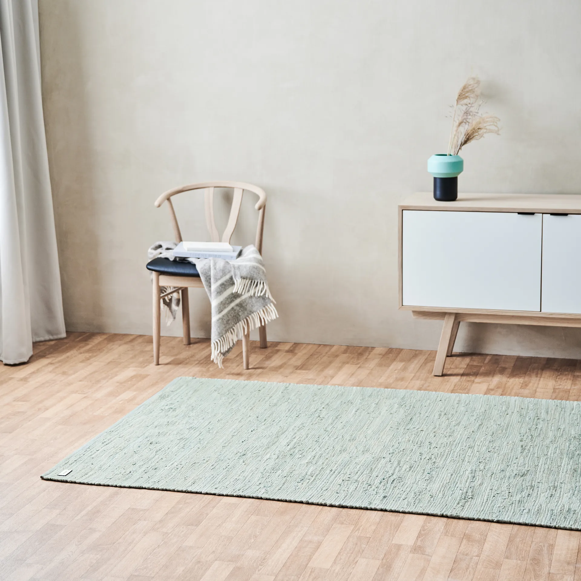 Cotton matto 75 x 200 cm, Minttu Rug Solid