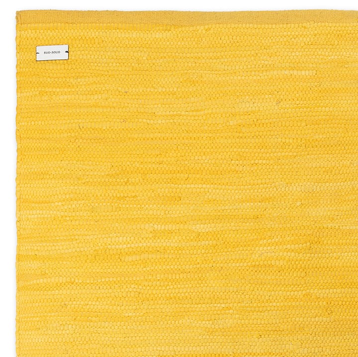 Cotton matto 75 x 200 cm - Raincoat yellow (keltainen) - Rug Solid