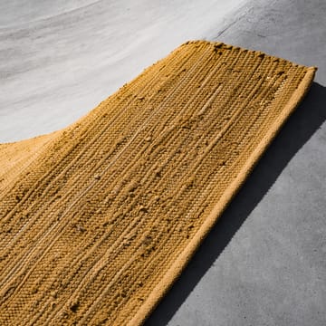 Cotton matto 75 x 300 cm - burnished amber (keltainen) - Rug Solid