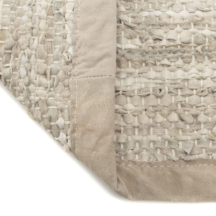 Leather matto 140 x 200 cm, beige Rug Solid