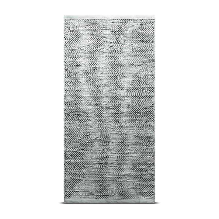 Leather matto 140 x 200 cm - light grey (vaaleanharmaa) - Rug Solid