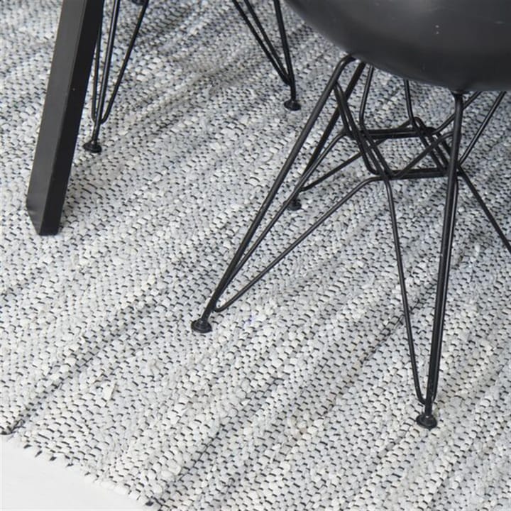Leather matto 170 x 240 cm, light grey (vaaleanharmaa) Rug Solid