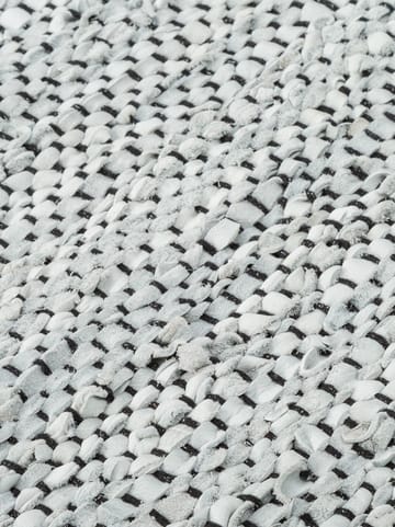Leather matto 75 x 200 cm - light grey (vaaleanharmaa) - Rug Solid