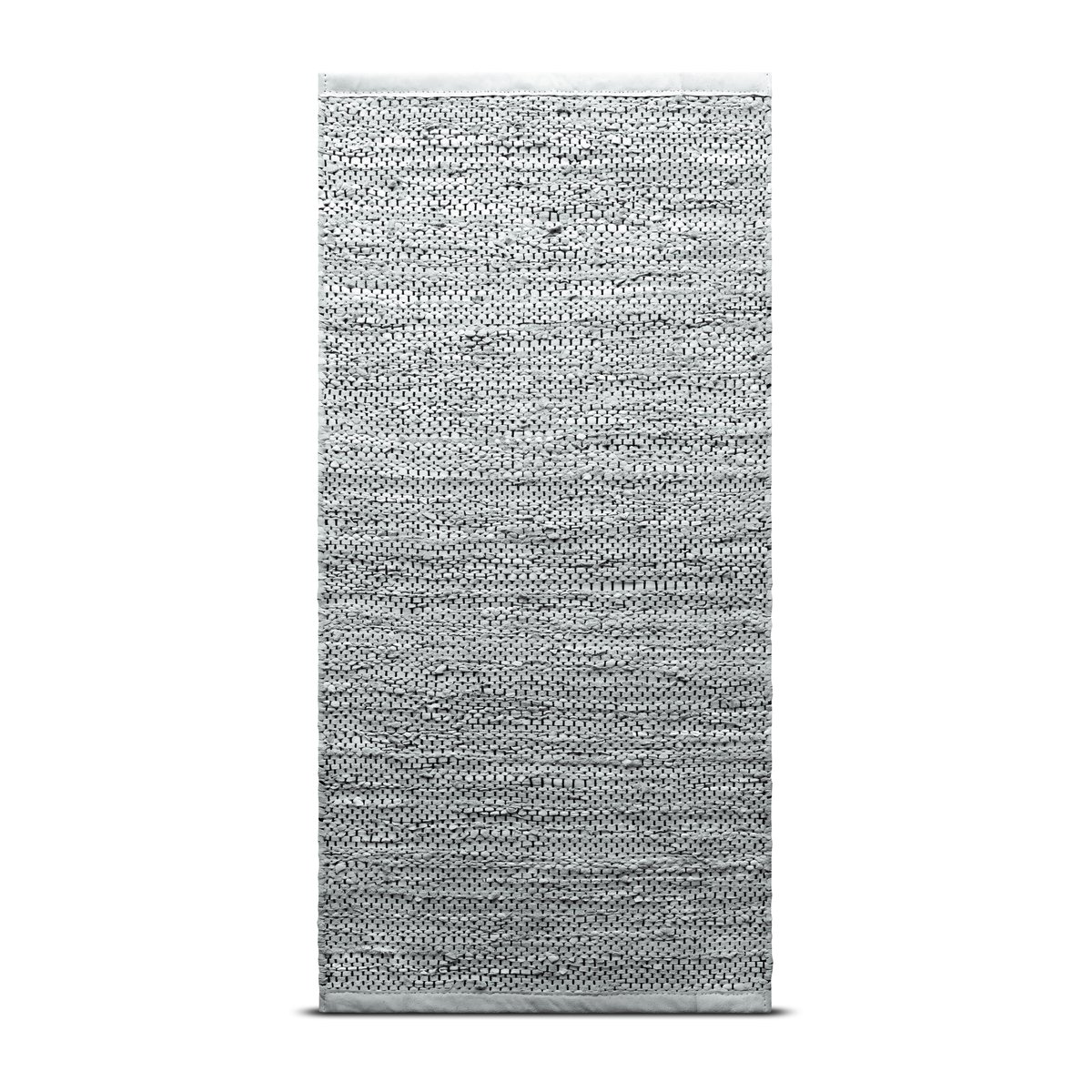 Rug Solid Leather matto 75 x 300 cm light grey (vaaleanharmaa)