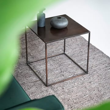 Leather matto 75 x 300 cm - Wood (ruskea) - Rug Solid