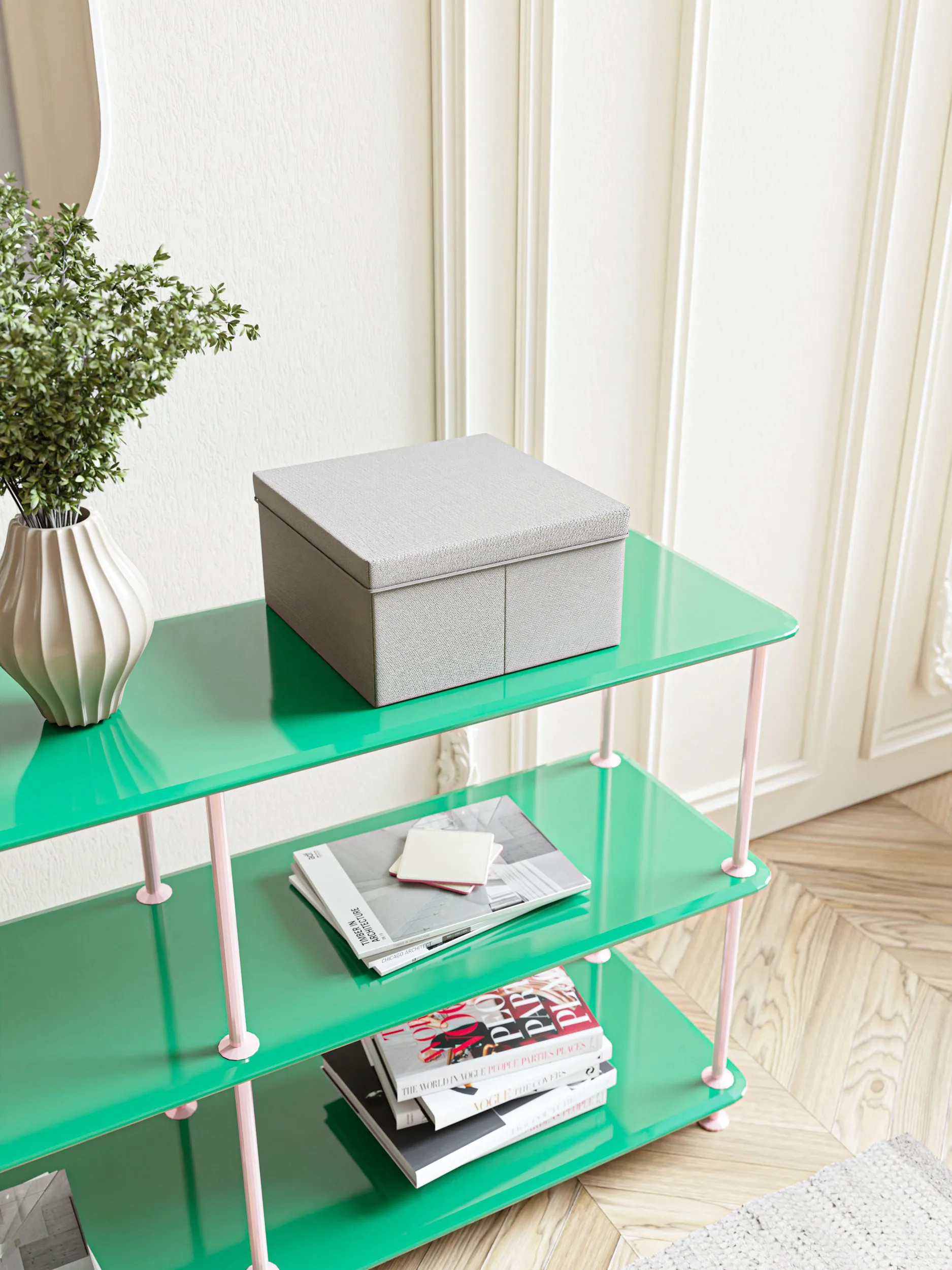 Rug Solid organizer 30x15x30 cm, Sand Rug Solid