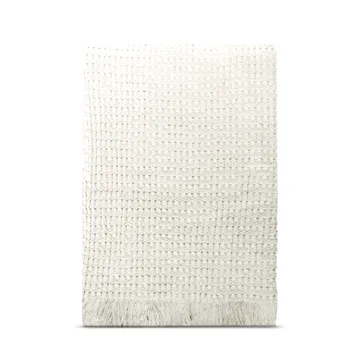 Stockholm puuvillapeitto 130x180 cm - Champagne beige - Rug Solid