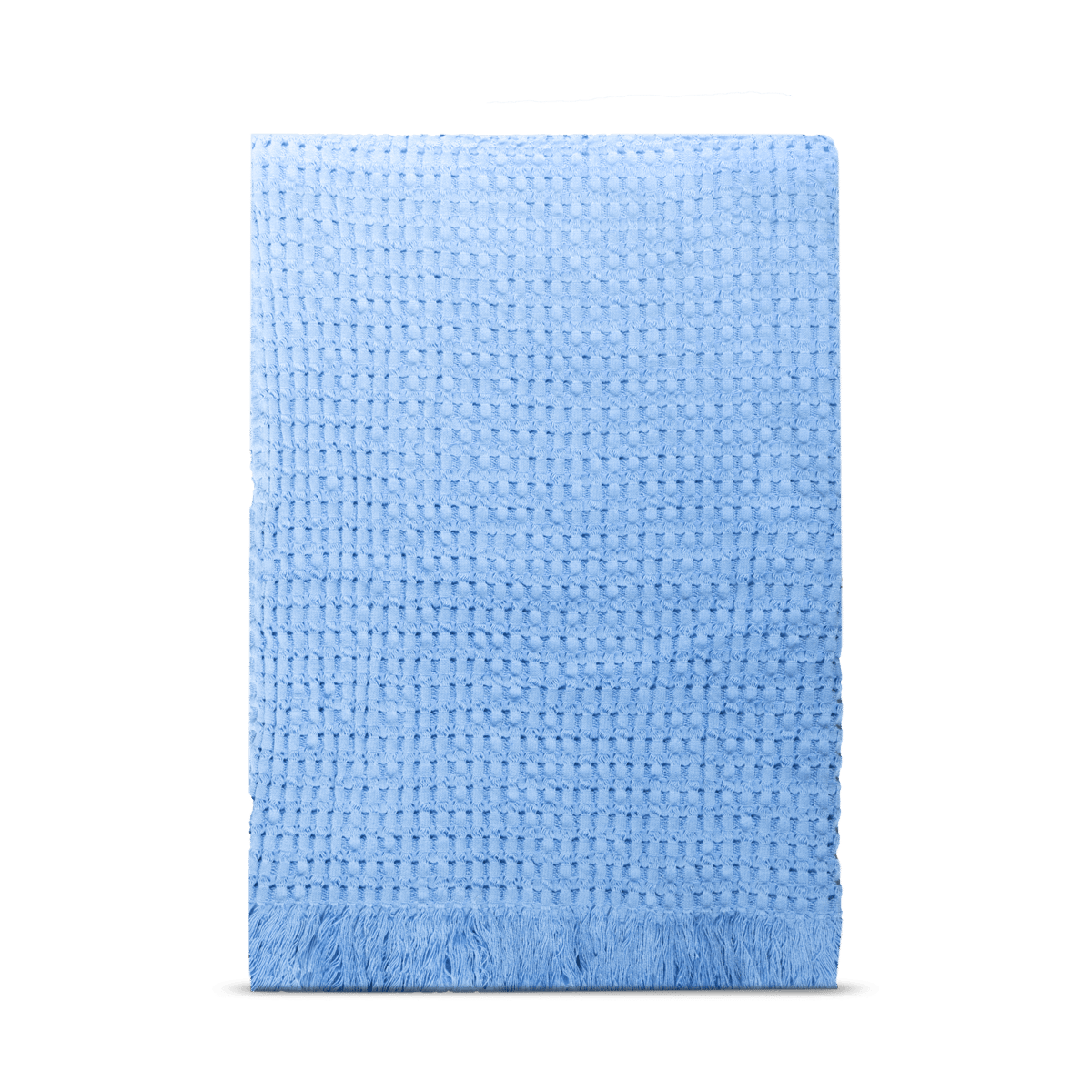 Rug Solid Stockholm puuvillapeitto 130x180 cm Millenium blue
