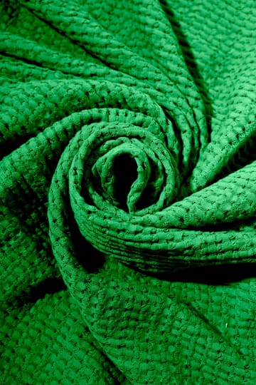 Stockholm puuvillapeitto 130x180 cm - Racing green - Rug Solid
