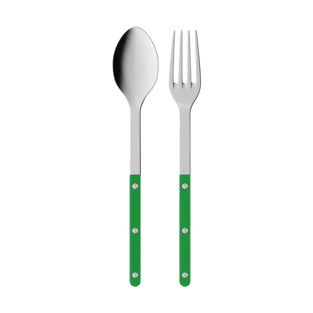 Bistrot solid tarjoiluottimet 2 osaa, Garden green SABRE Paris
