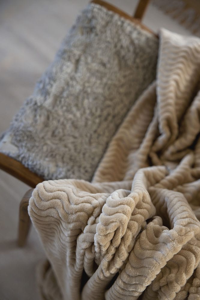 Agnes fleecepeitto, Beige Sagaform