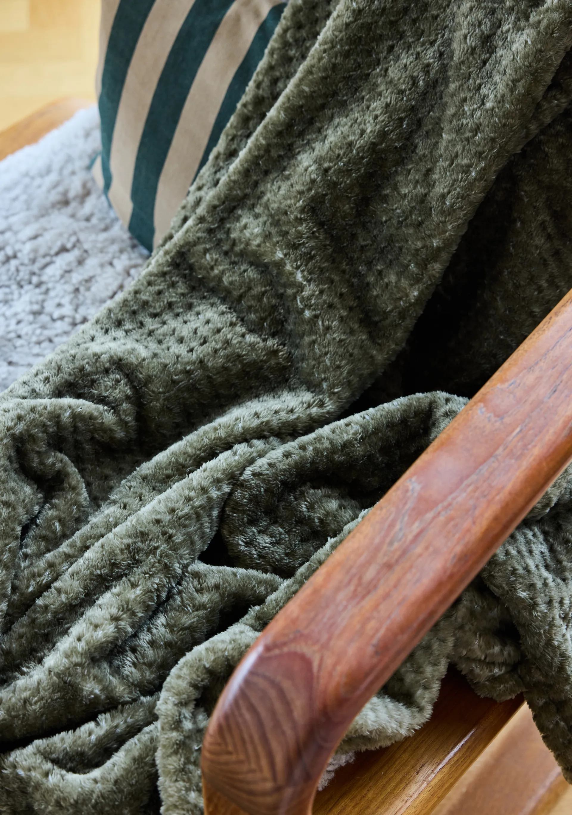 Anni fleecepeitto 130x170 cm, Vihreä Sagaform