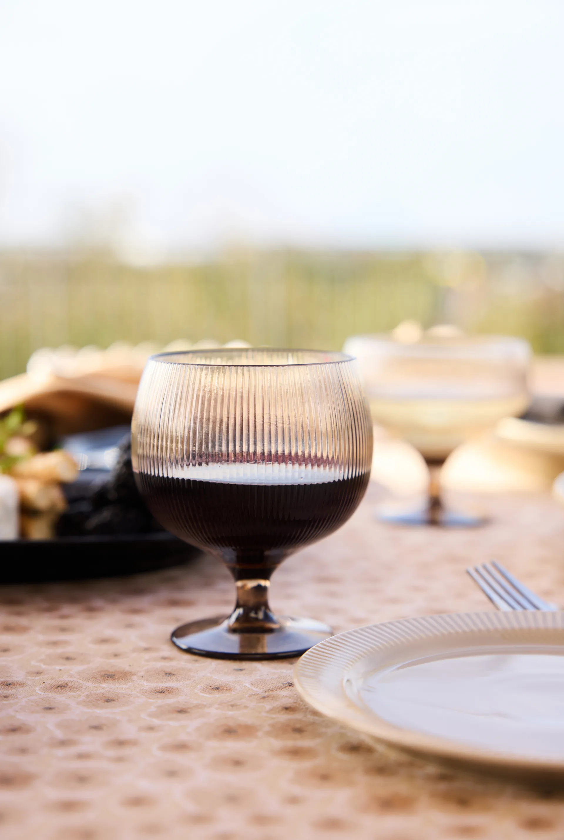 Billi viinilasi 35 cl 4-pack, Ruskea Sagaform