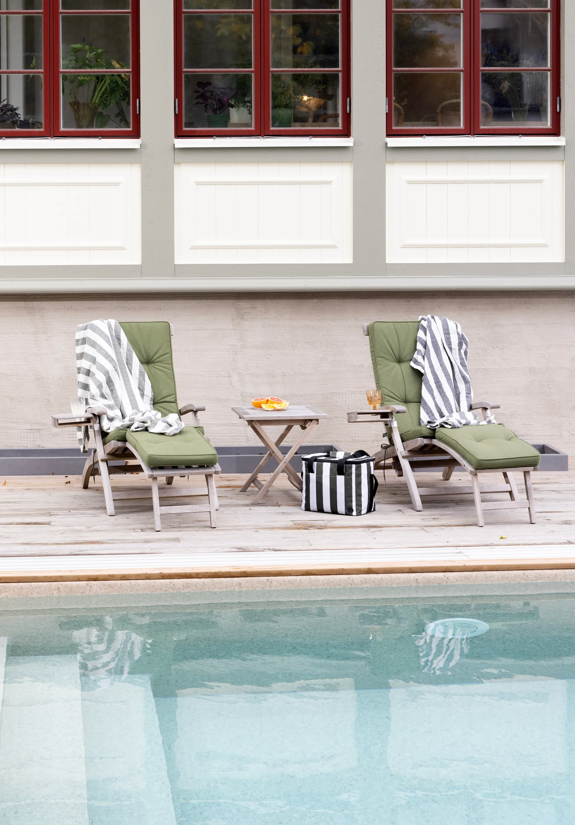 City kylmälaukku 20 L, Vihreä-valkoinen Sagaform