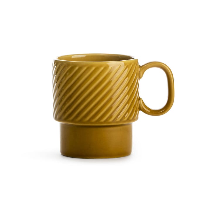 Coffe & More kahvimuki - keltainen - Sagaform