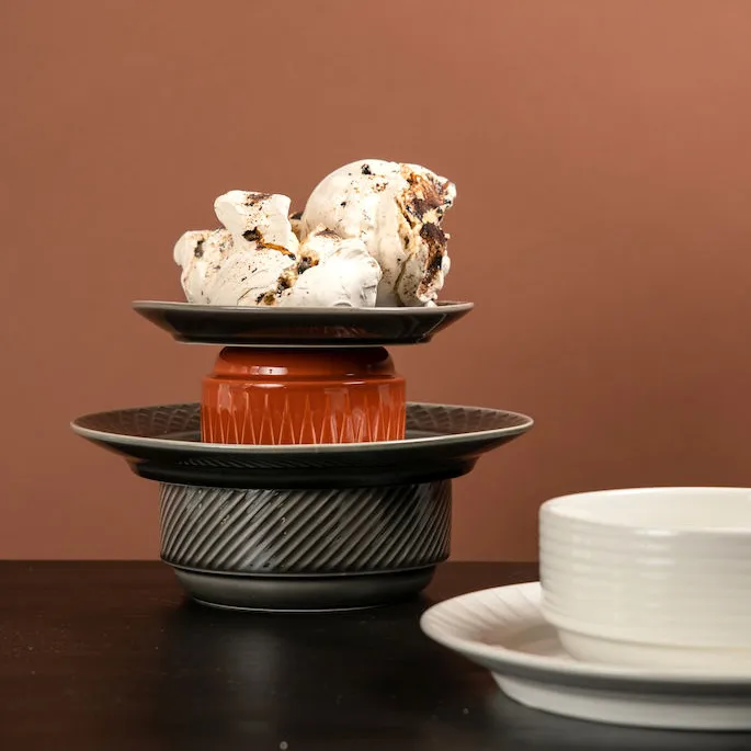 Coffee & More syvä kulho 17 cm, Valkoinen Sagaform