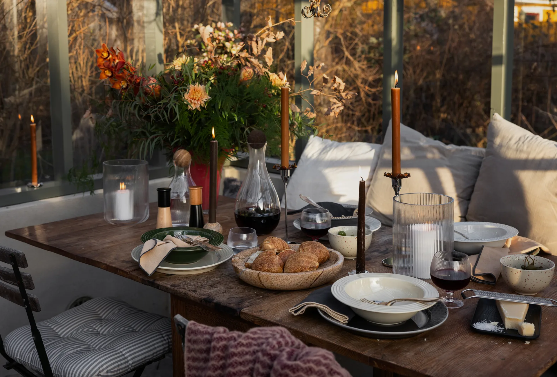 Coffee & More syvä lautanen Ø22 cm, Valkoinen Sagaform