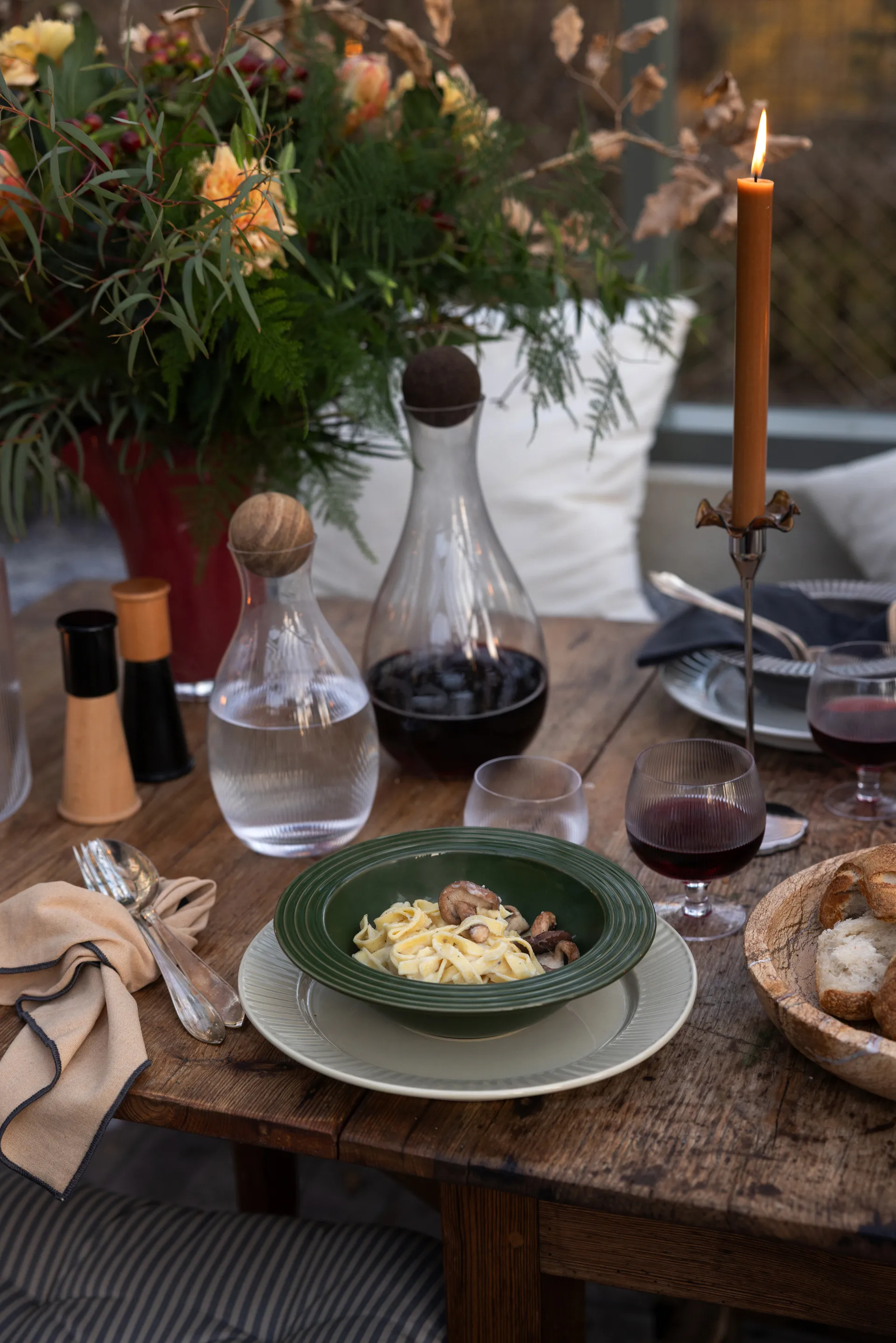 Coffee & More syvä lautanen Ø22 cm, Vihreä Sagaform