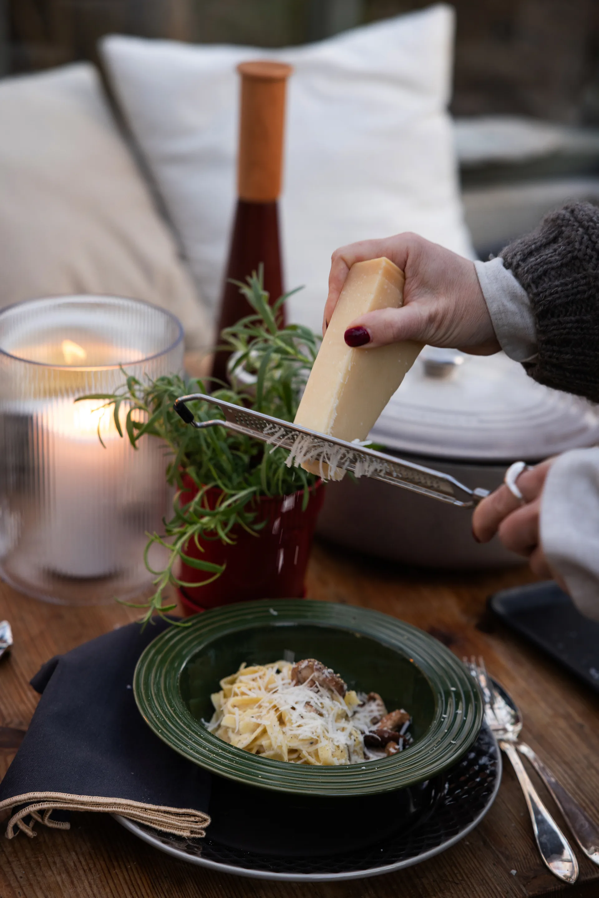 Coffee & More syvä lautanen Ø22 cm, Vihreä Sagaform