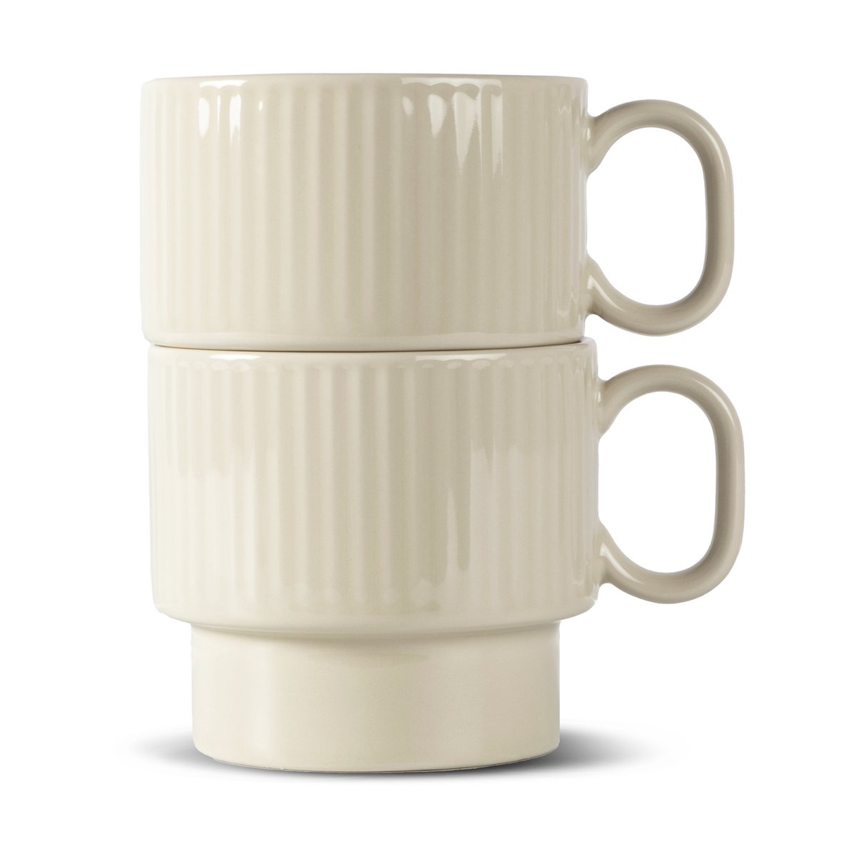Sagaform Coffee & More teemuki 2 kpl Beige | Skandinaavinen Sisustus | Kahvikupit | Beige
