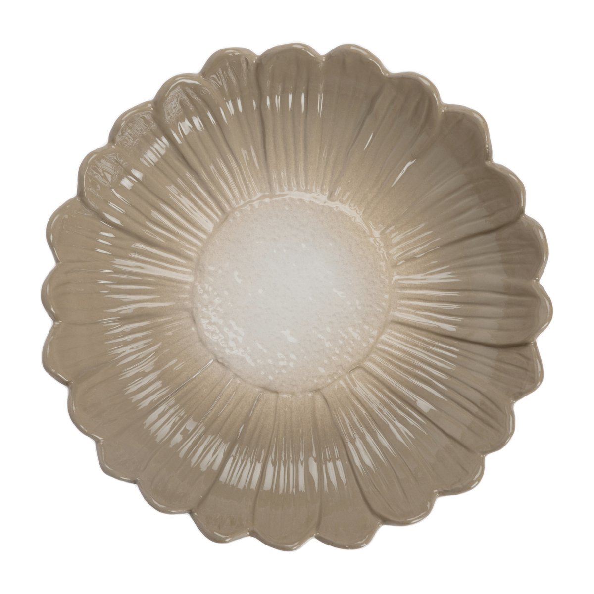 Sagaform Dagny syvä kulho 27 cm Beige | Skandinaavinen Sisustus | Syvät lautaset | Beige