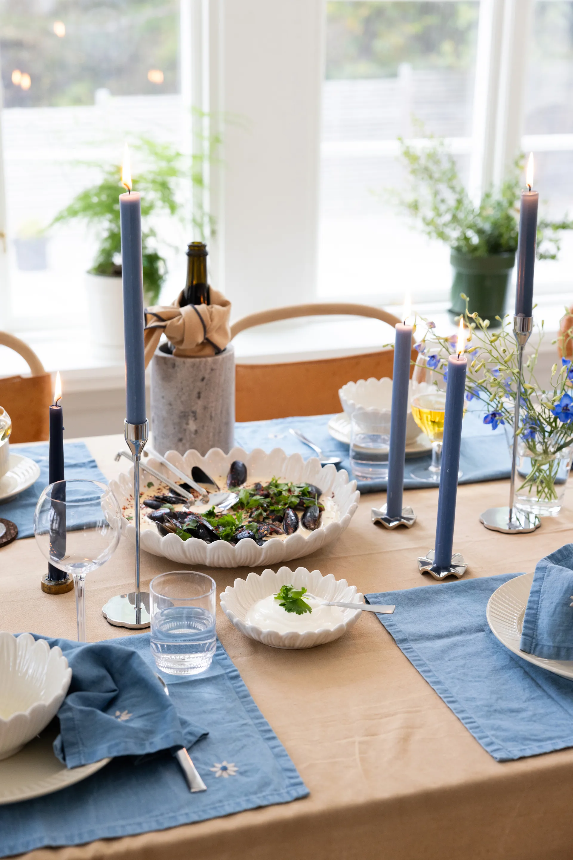 Dagny syvä vati Ø32 cm, Valkoinen Sagaform