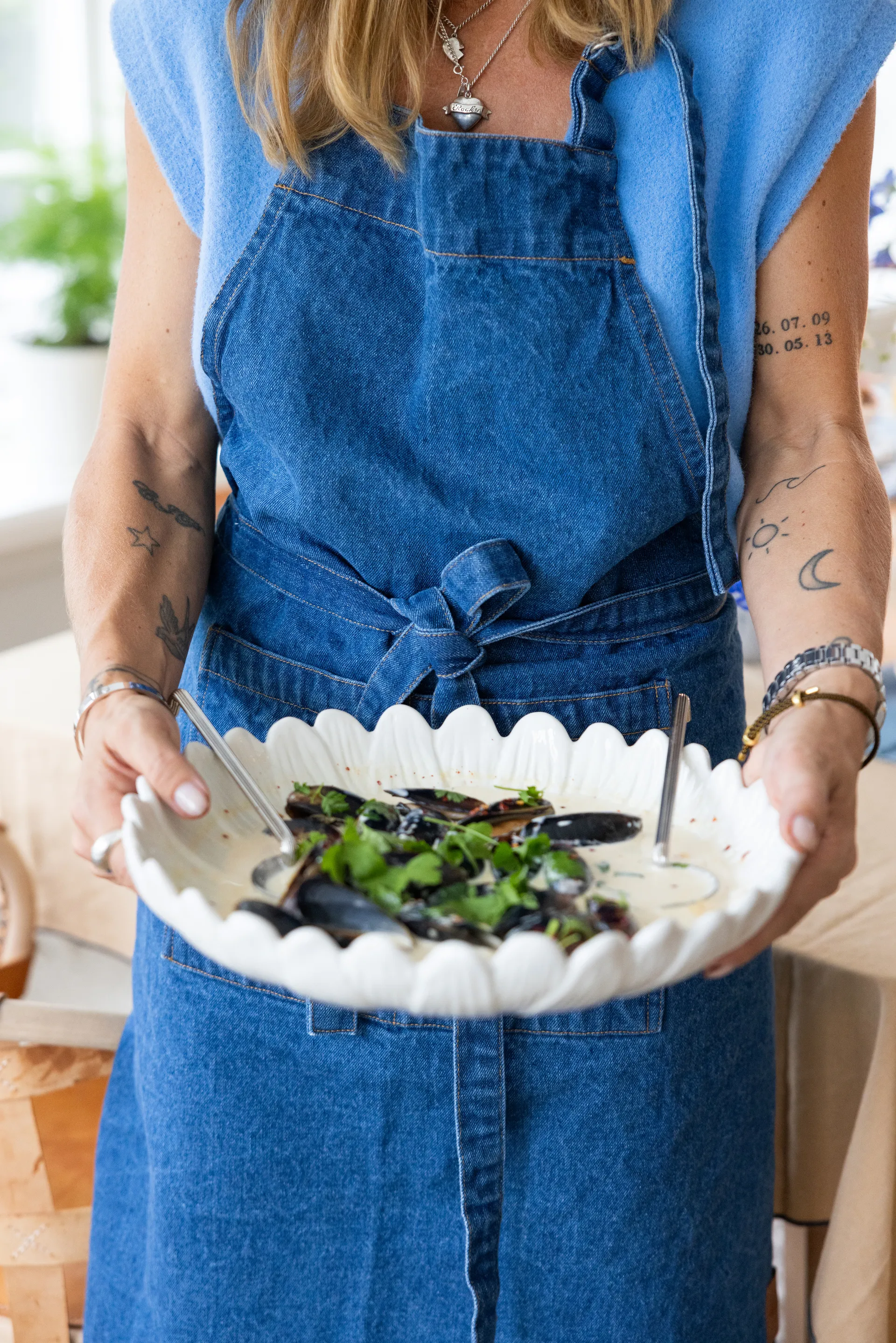 Dagny syvä vati Ø32 cm, Valkoinen Sagaform