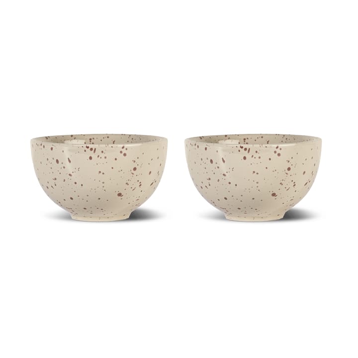 Ditte kulho 2 kpl - Beige-viininpunainen - Sagaform