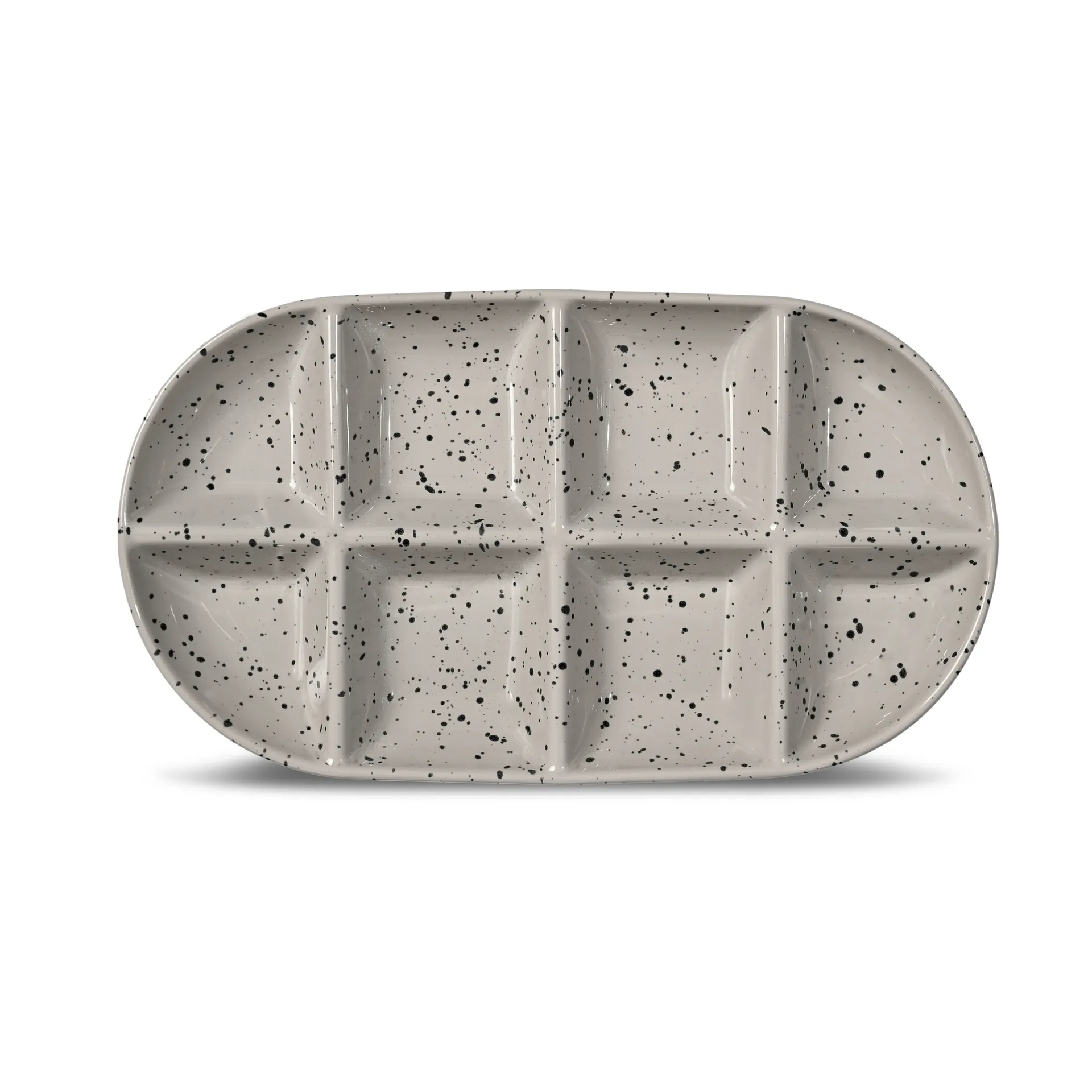 Ditte tarjoiluvati suuri 20x36 cm, Harmaa-musta Sagaform