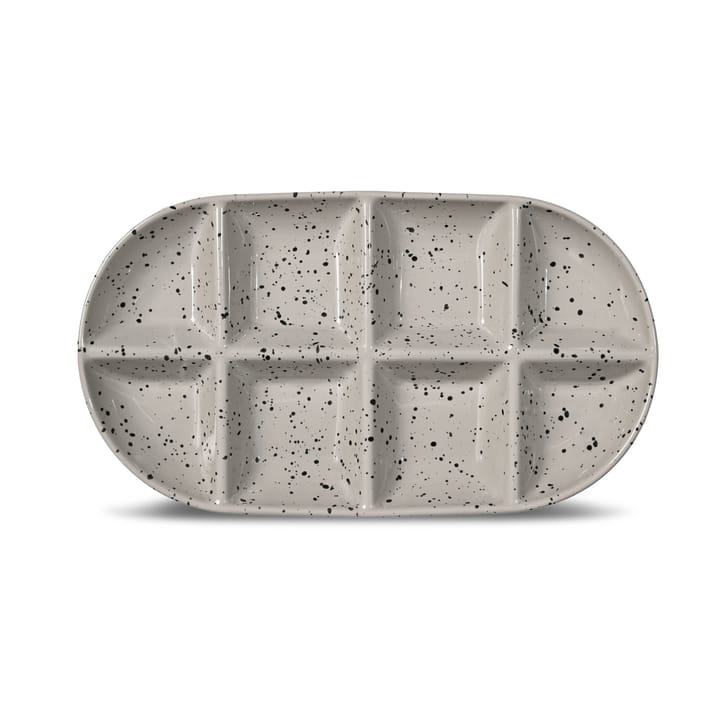Ditte tarjoiluvati suuri 20x36 cm - Harmaa-musta - Sagaform