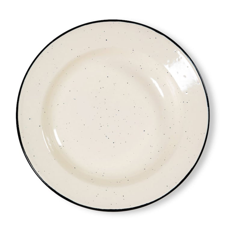 Sagaform Doris emaloitu lautanen 20 cm Beige | Skandinaavinen Sisustus | Ruokalautaset | Beige