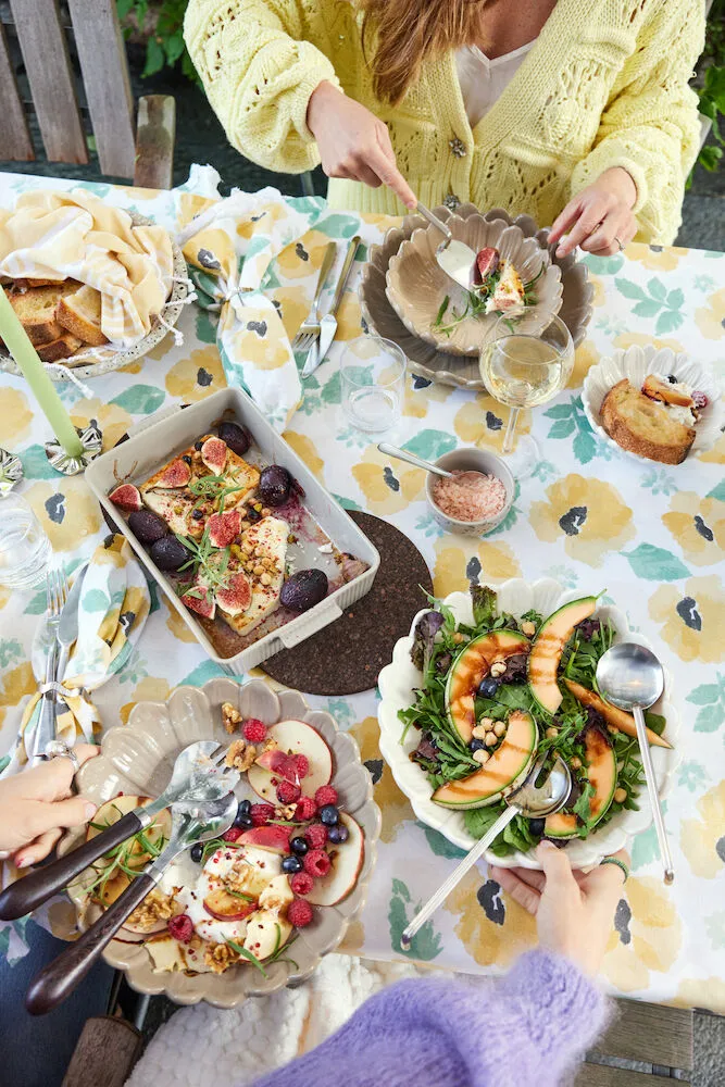 Eden keittiöpyyhe 50x70 cm 2 kpl, Sekoitettu keltainen Sagaform