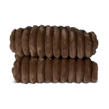 Esther fleecepeitto - Tummanruskea - Sagaform