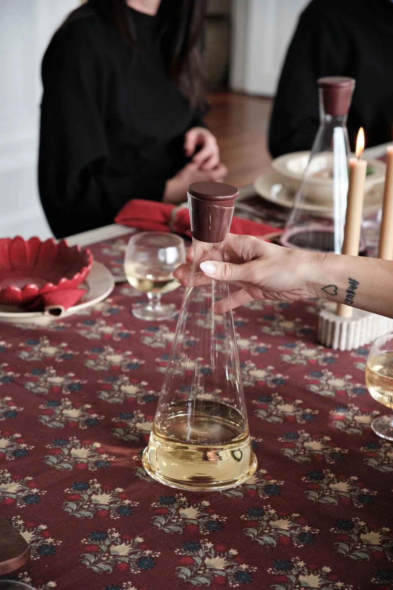 Gurken karahvi, Kirkas-tummanpunainen, 1,2 l Sagaform