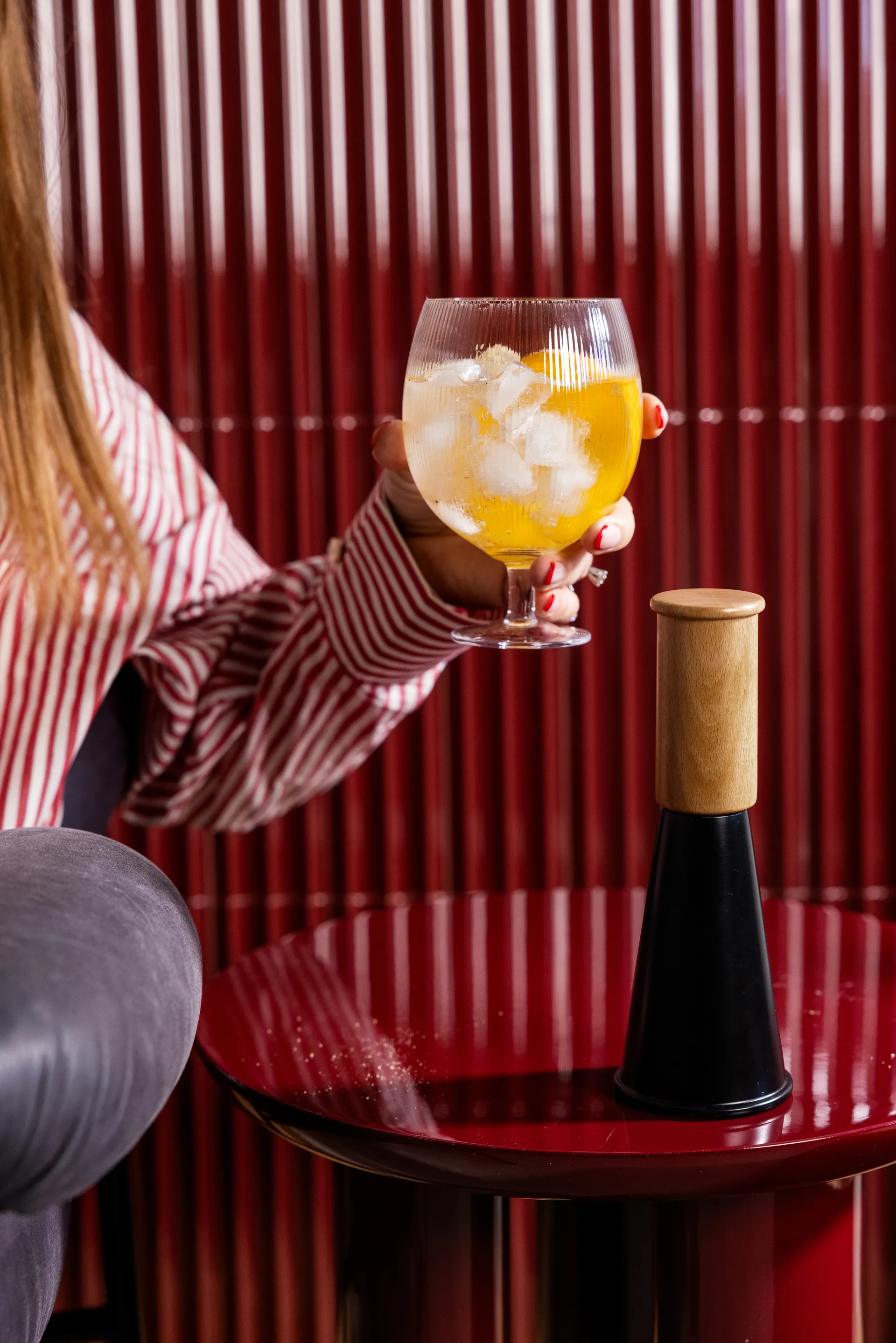 Gurken suola- ja pippurimylly medium 20,5 cm, Musta-ruskea Sagaform