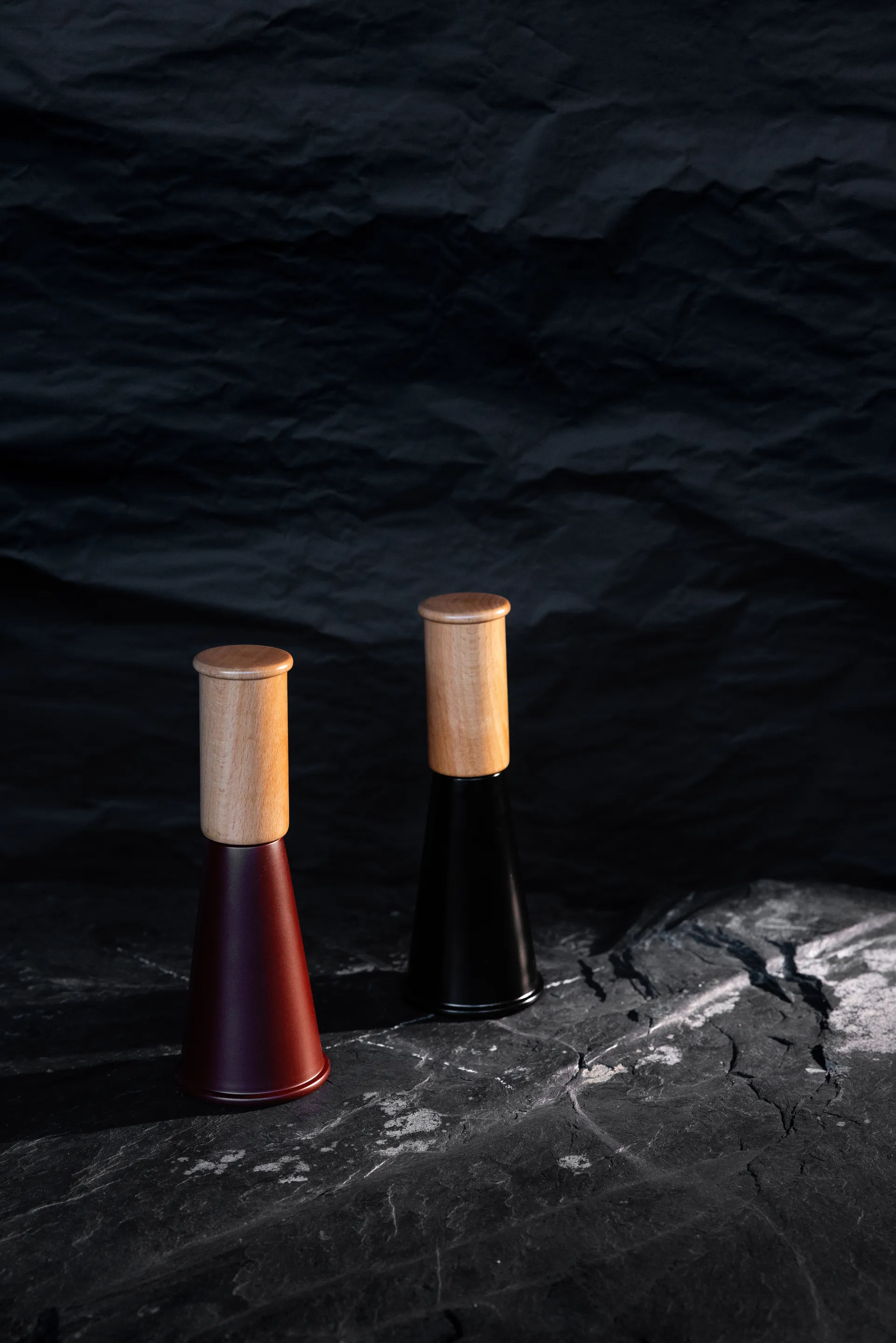 Gurken suola- ja pippurimylly medium 20,5 cm, Musta-ruskea Sagaform