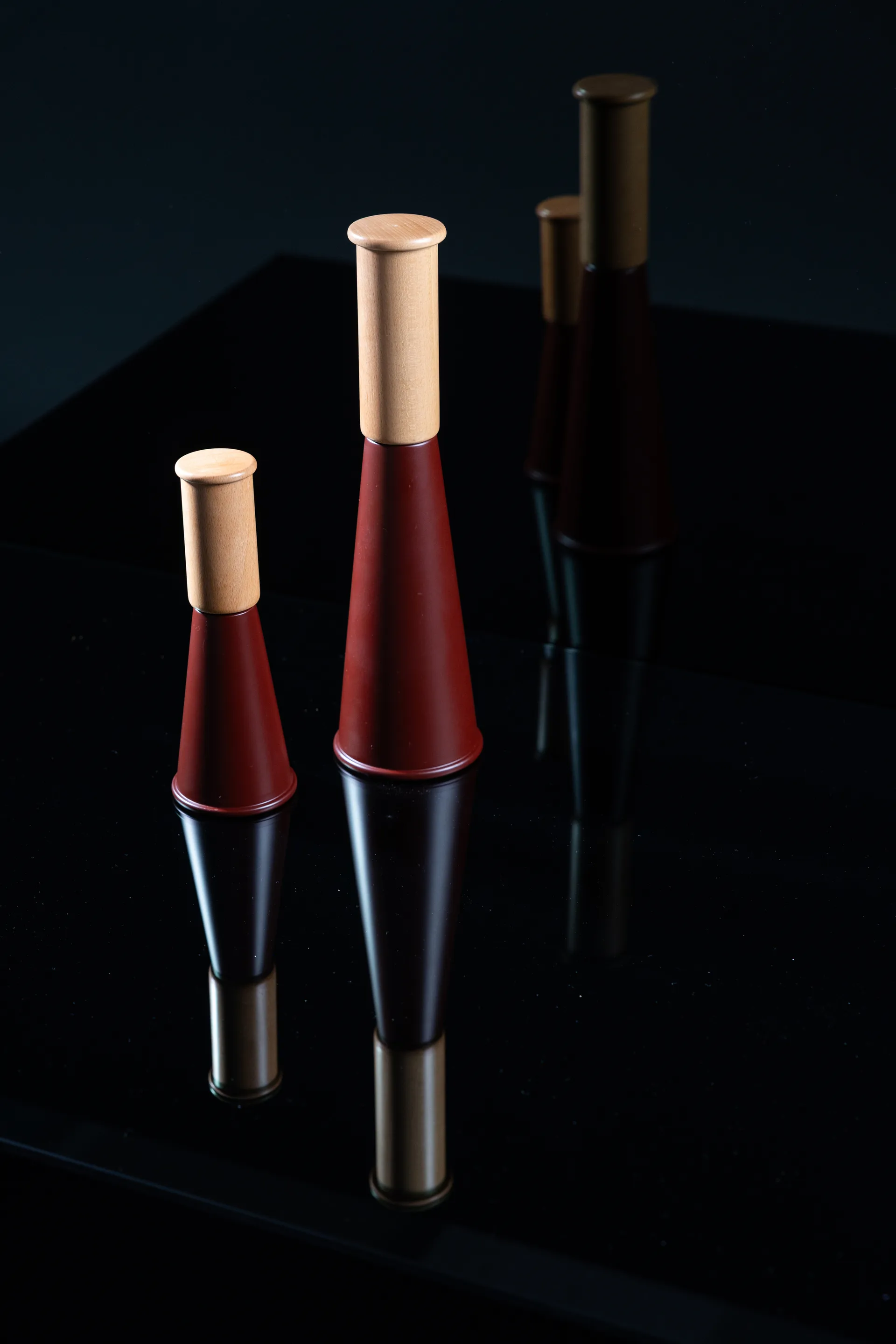 Gurken suola- ja pippurimylly medium 20,5 cm, Punaruskea Sagaform